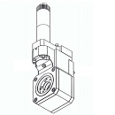 THREAD WHIRLING HEAD UITILIS 119287 ADJUSTABLE 20 DEG FOR HANWHA XD20HII